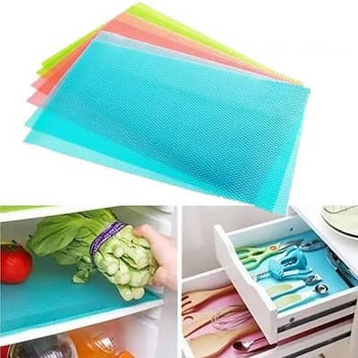 Refrigerator and shelf liners mats