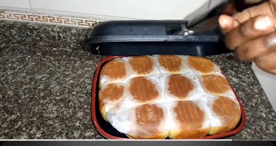 Die casting dounle grill pan