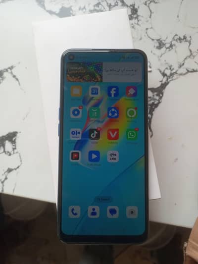 OPPO A54 with box only panal Chang finger off