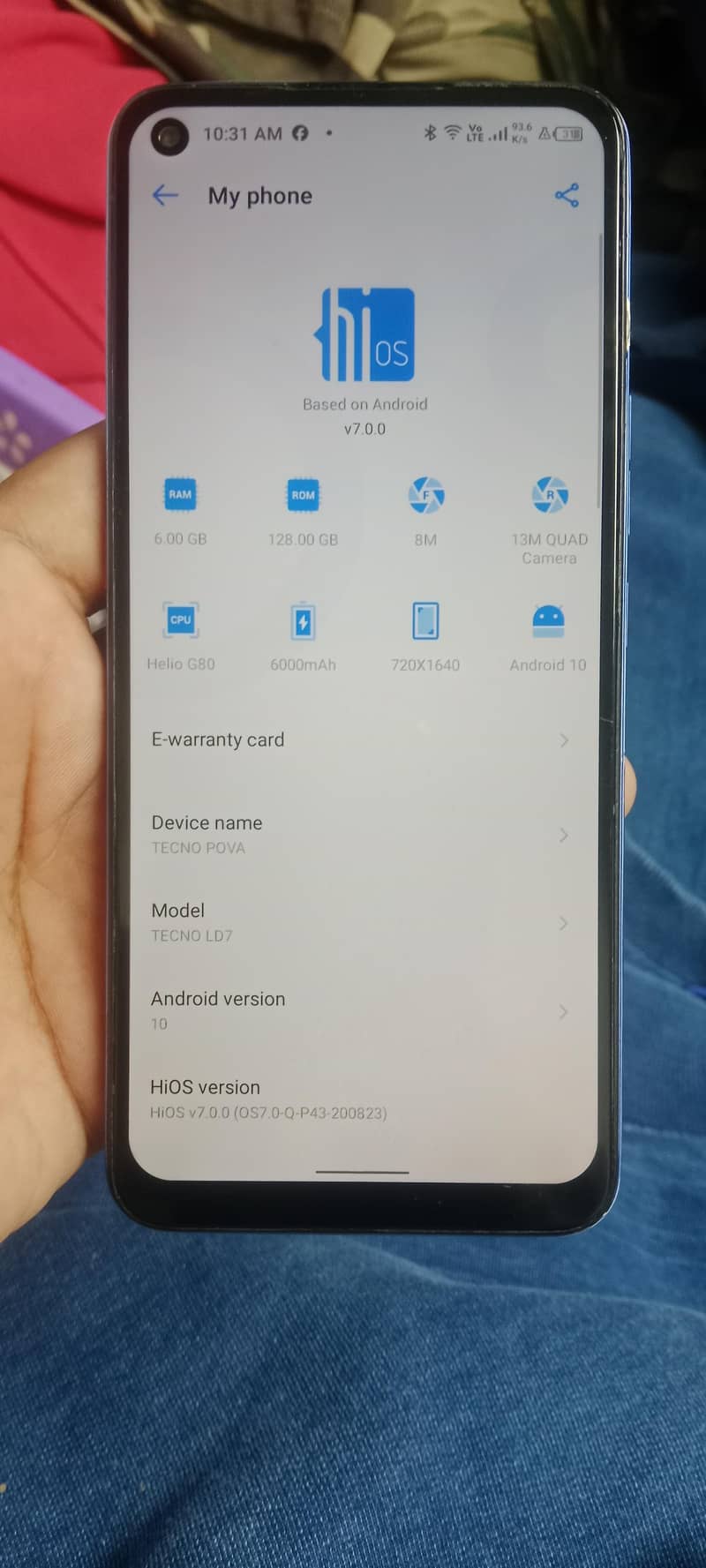 Tecno Pova 4