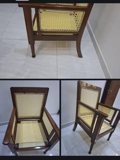 wooden Ratan chair