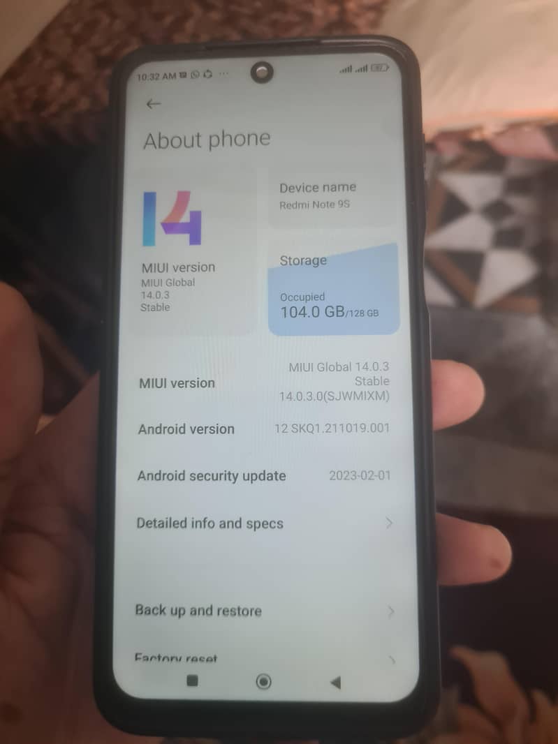 Xiaomi Redmi Note 9S 5