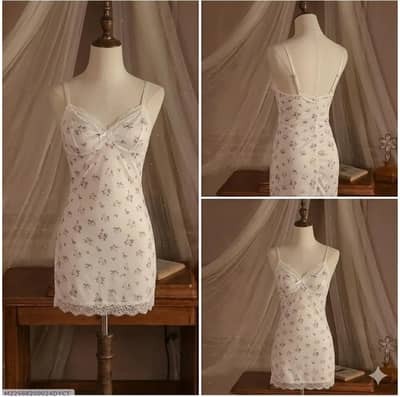 Silk Lace Comfortable And Lightweight Nightwear Set