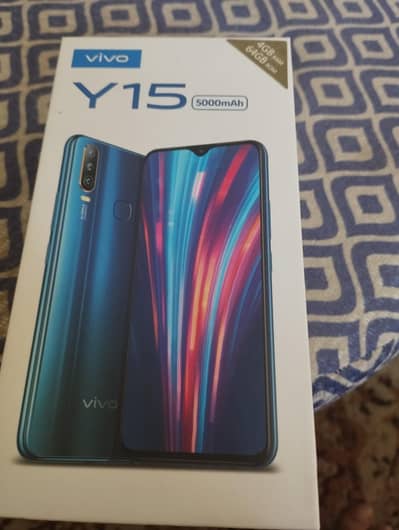 Vivo Y15, 4+64 GB, 5000 mAH, PTA Approved