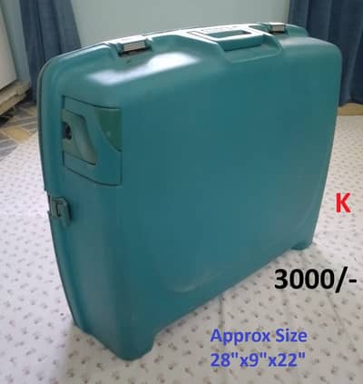 Luggage Suitcases, Trolleys. . . NO DELIVERY