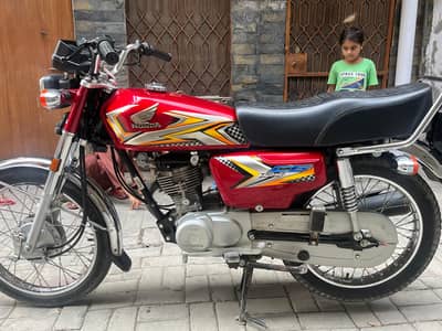 Honda CG 125 Model 2025 | Total Original | Low Mileage.