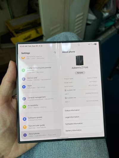 Samsung Mobile Z Fold 6 12/512
