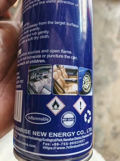7CF cleaning and polish