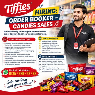 Order Booker confectionery