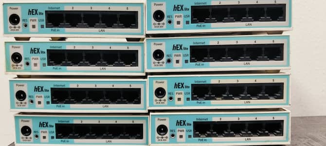 MikroTik RB750r2 hEX Lite – Faulty – For Repair / Parts