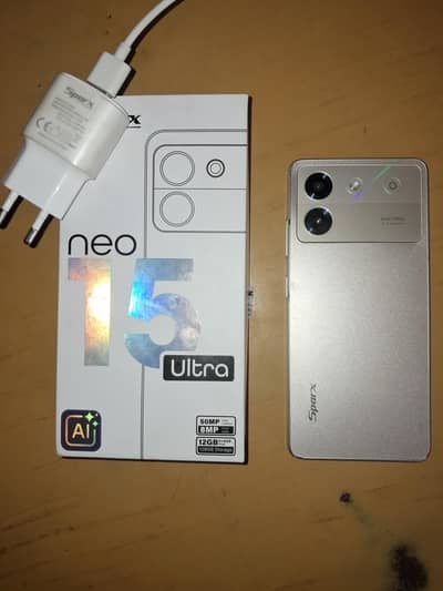 Sparx Neo 15 Ultra 6GB Ram 128GB Memory Totally Original Box Charger