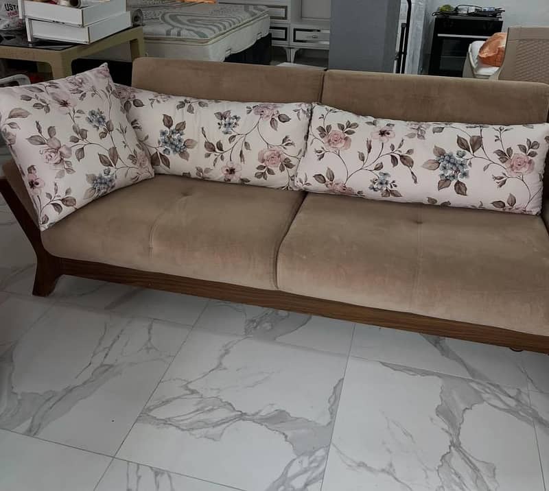 L shape sofa set 2