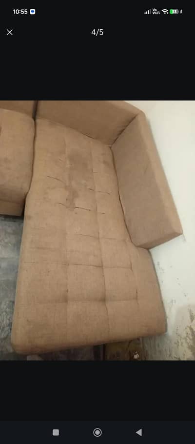 L type sofa