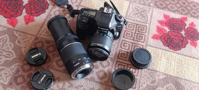 Canon EOS 80D DSLR Camera with 300mm Lens & Original Box