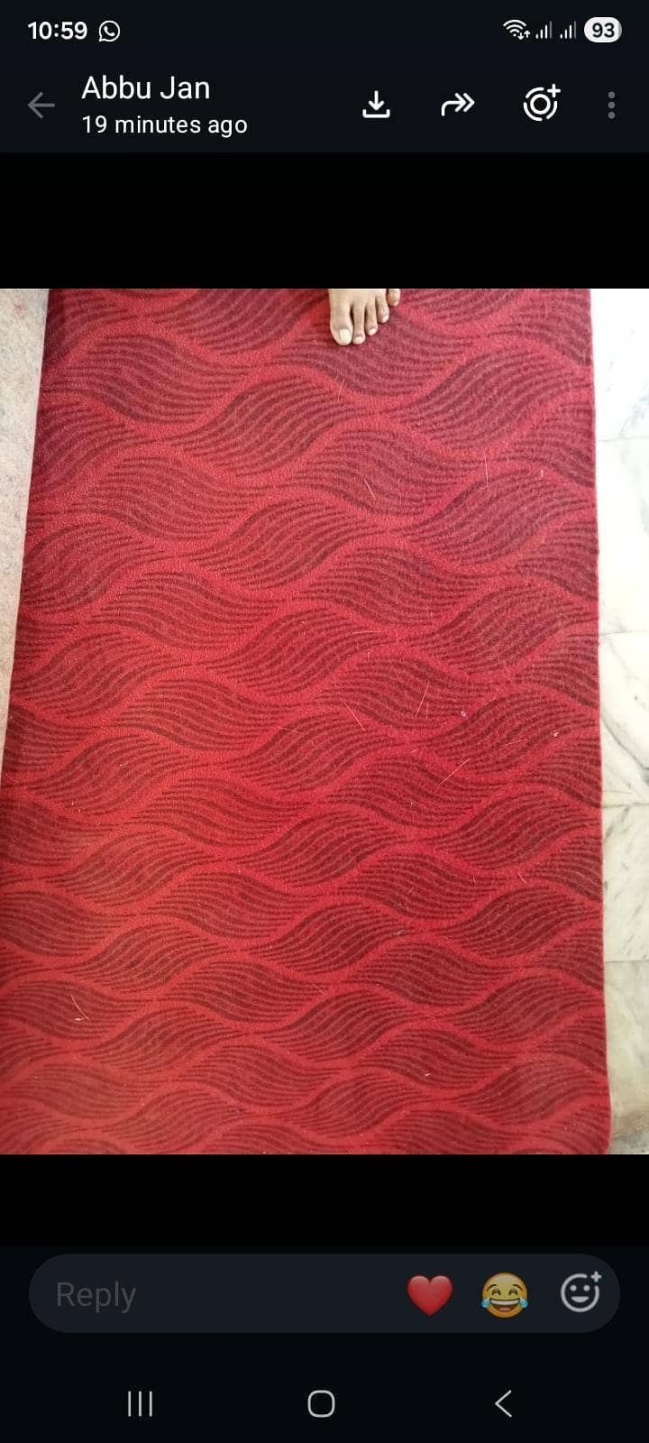 3 carpets . . . . 2