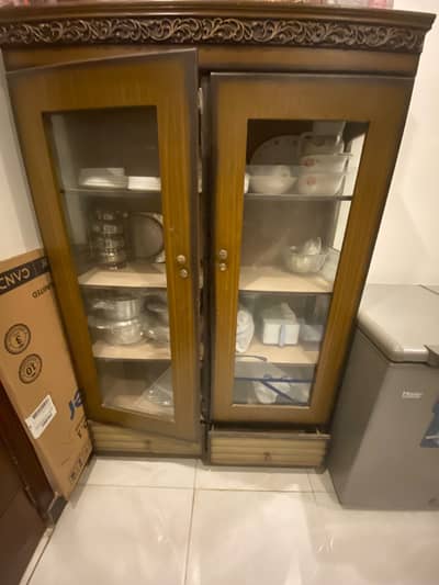 Furniture for Sale – 2 Coffee Tables & Utensil Cupboard