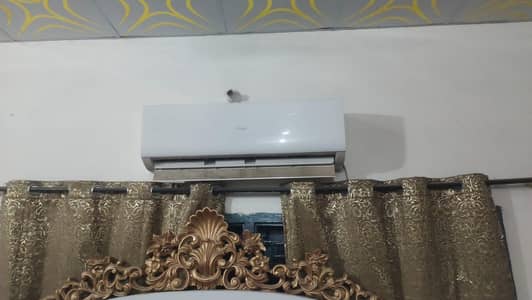 Haier 1.5ton DC inverter original condition original gass