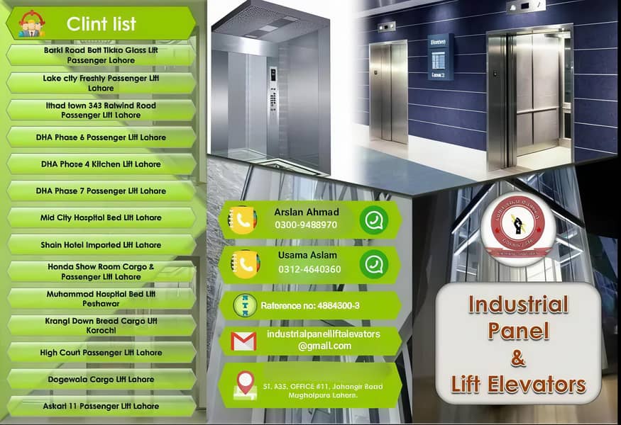 Lift Elevator's 0
