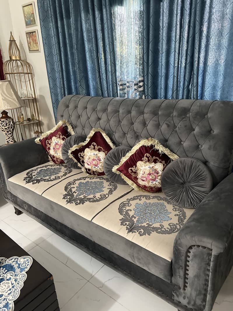 Sofa Set with Table 0