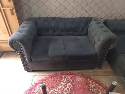 sofa set. slightly used.  3_2_1