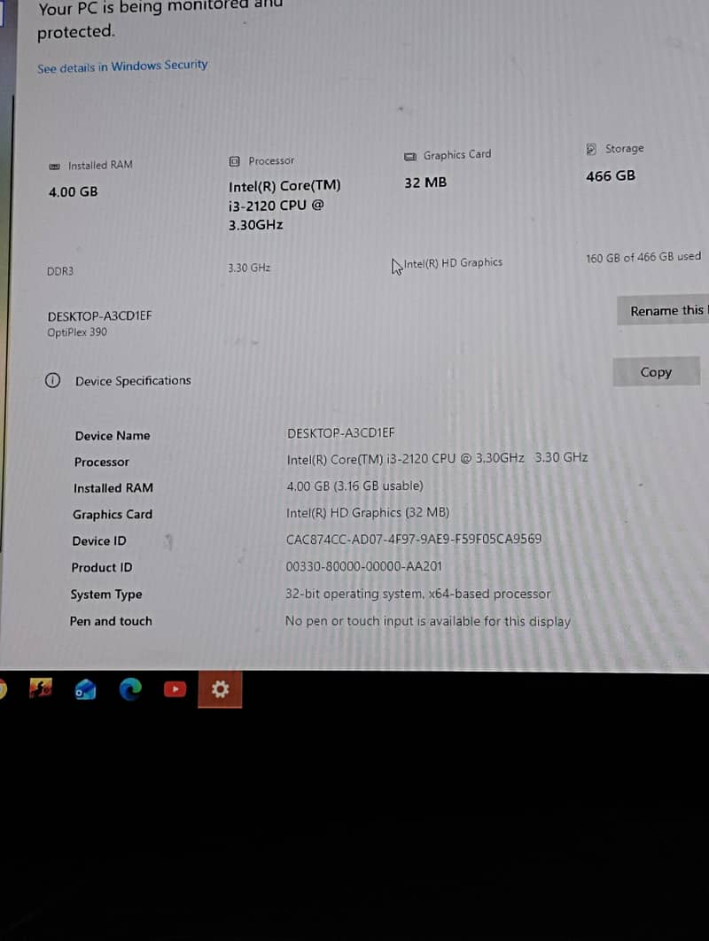 device name DESKTOP-A3CD1EF 2