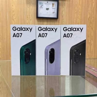 Samsung Galaxy A07 – Brand New | Box Packed | PTA Approved | 1 Yr