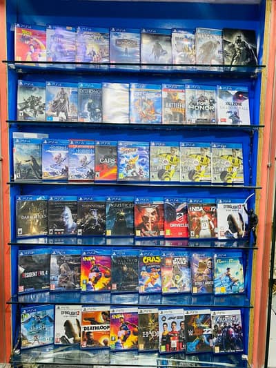 PS4 and PS5 games