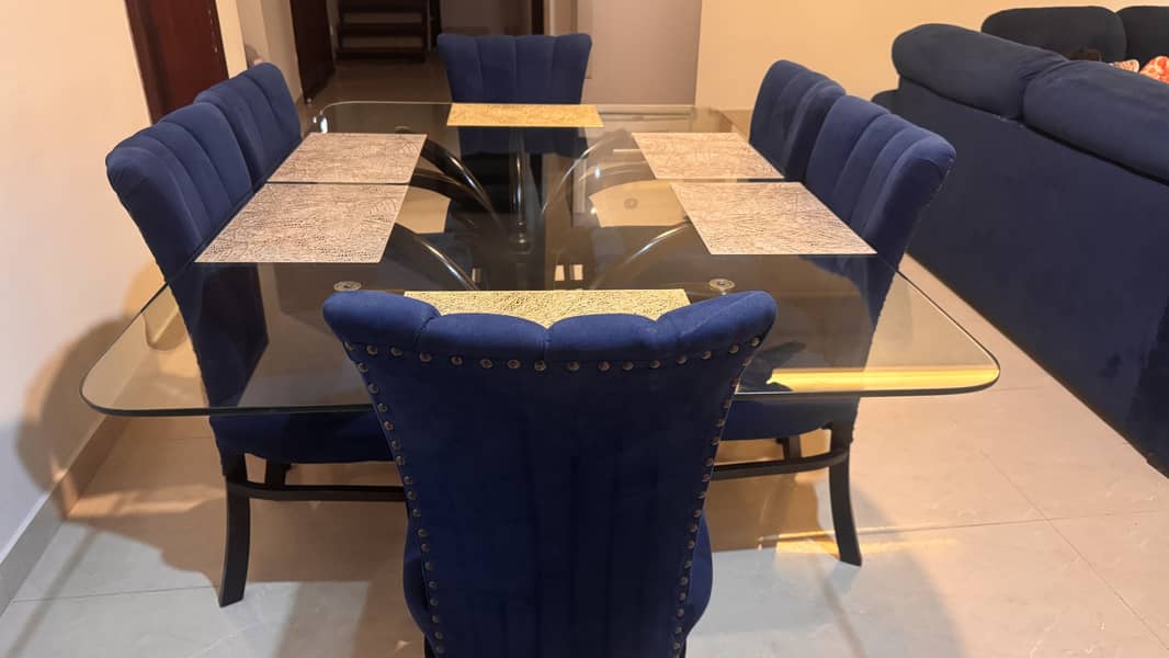 Wooden dining table 2