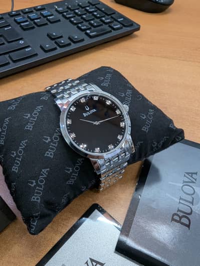 Bulova 12 Diamond Luxury Watch