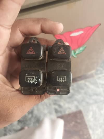 Heater Eshara button xe Indus