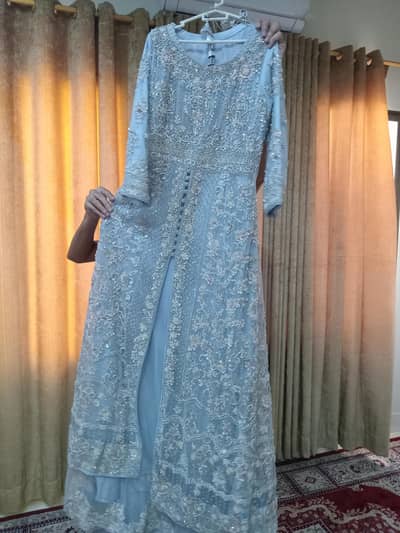 Bridal maxi ice blue