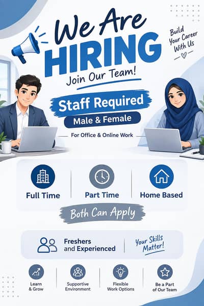 Hiring now on urgent base .