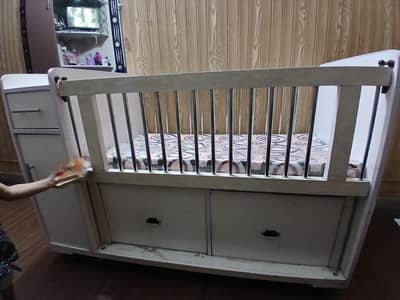 baby cot baby bed with drawers without matress