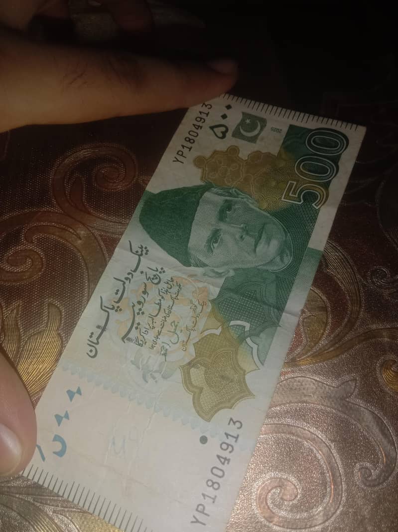 500 Note written 804 0