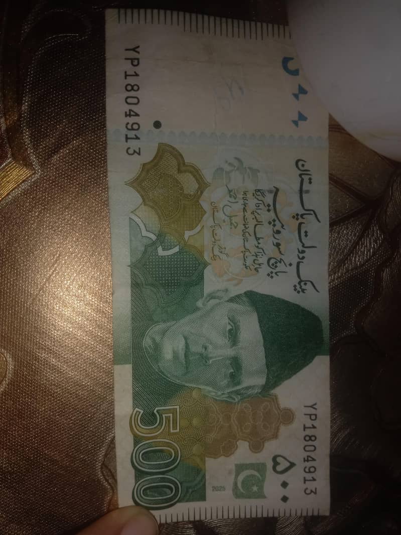 500 Note written 804 1