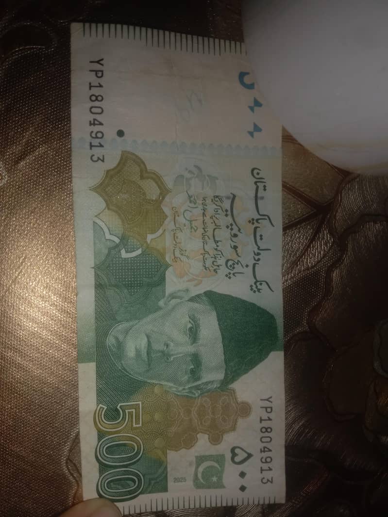 500 Note written 804 2