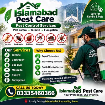 Pest Control, Fumigation Services ,Termite Control Deemak Control