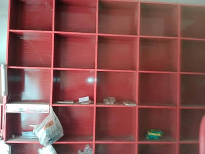 Grocery Shop Racks and Counter
