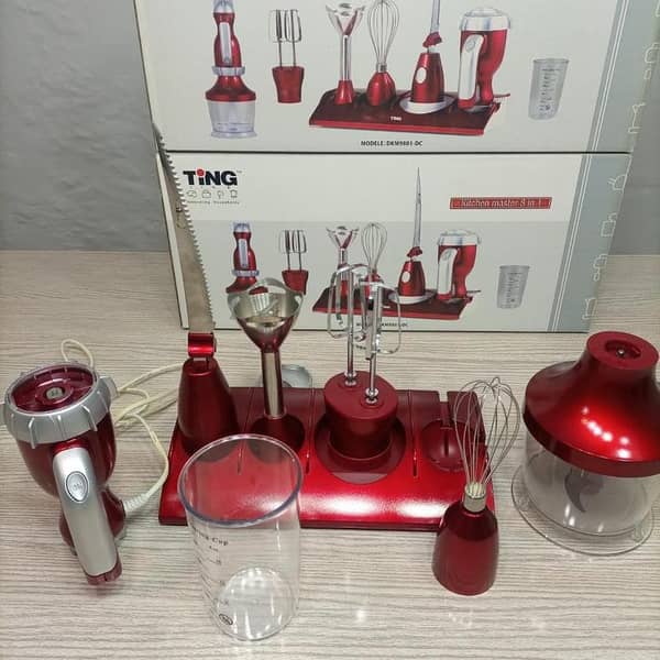 T  kitchen appliances food factory 8 in 1 set