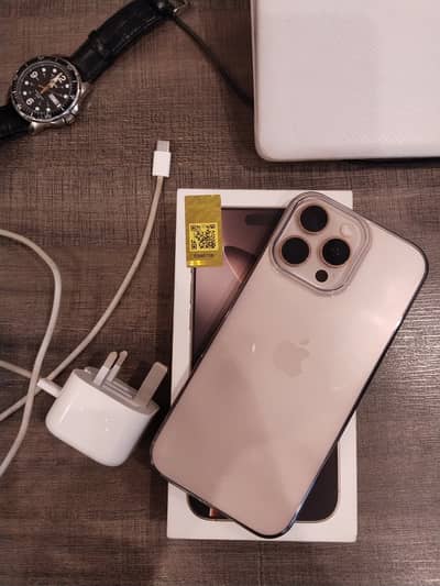 Apple iPhone 16 Pro Max (PTA APPROVED) 256gb