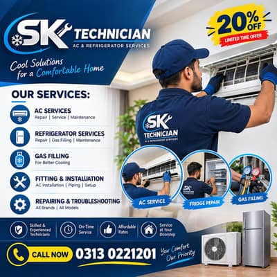 Sk Technician Ac and fridge repair service