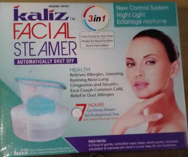T  3-in-1 hom Facial Steamer – Deep Cleanse,Home Use, Hydrate & Inhale for Total Skin , Wellness Care & best for winter
