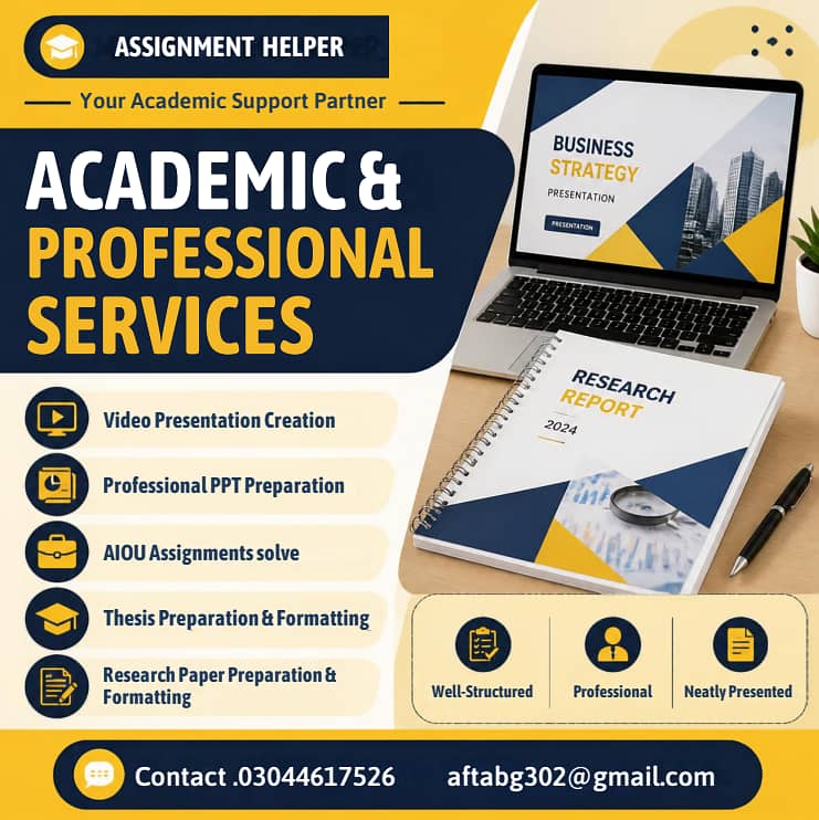 Professional Assignment & Thesis Writing Services 0
