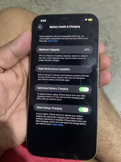 Apple iPhone 12 Pro Max feqtory unlock bettry helth 83 condition 10/10