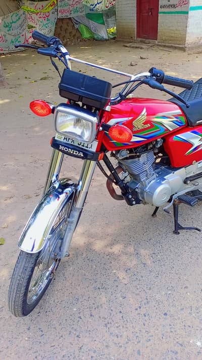 HONDA CG 125 2023 MODAL TOTALLY GENIYAN CONDITIONS