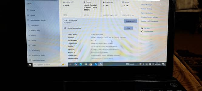 NEC Laptop Core i5, 4th generation