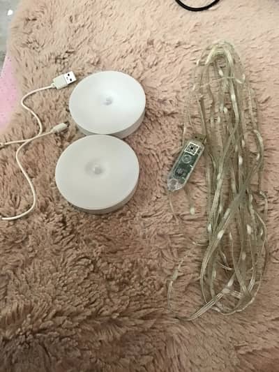 Led Rgb Light plus set of sensor light