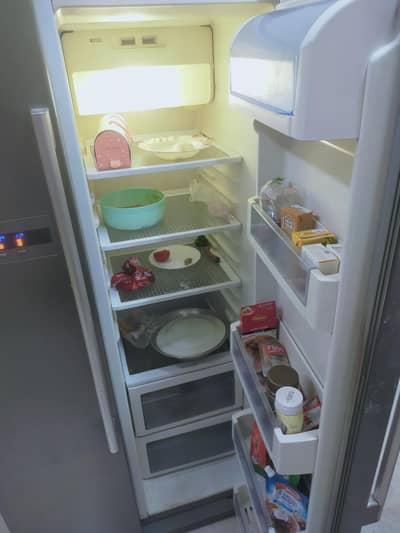 Haier side by side fridge