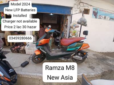 new asia razma m8 lithium installed