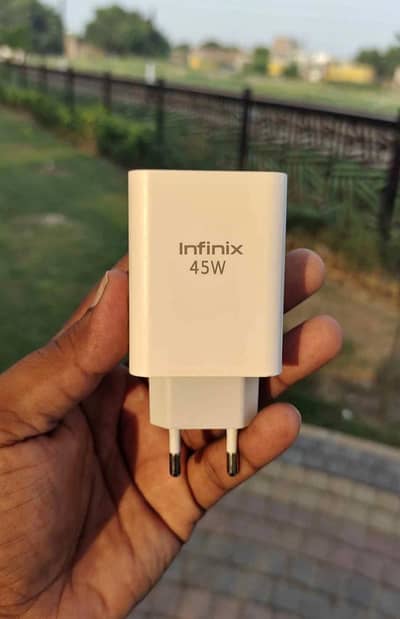 infinix mobile 45 watt charger original